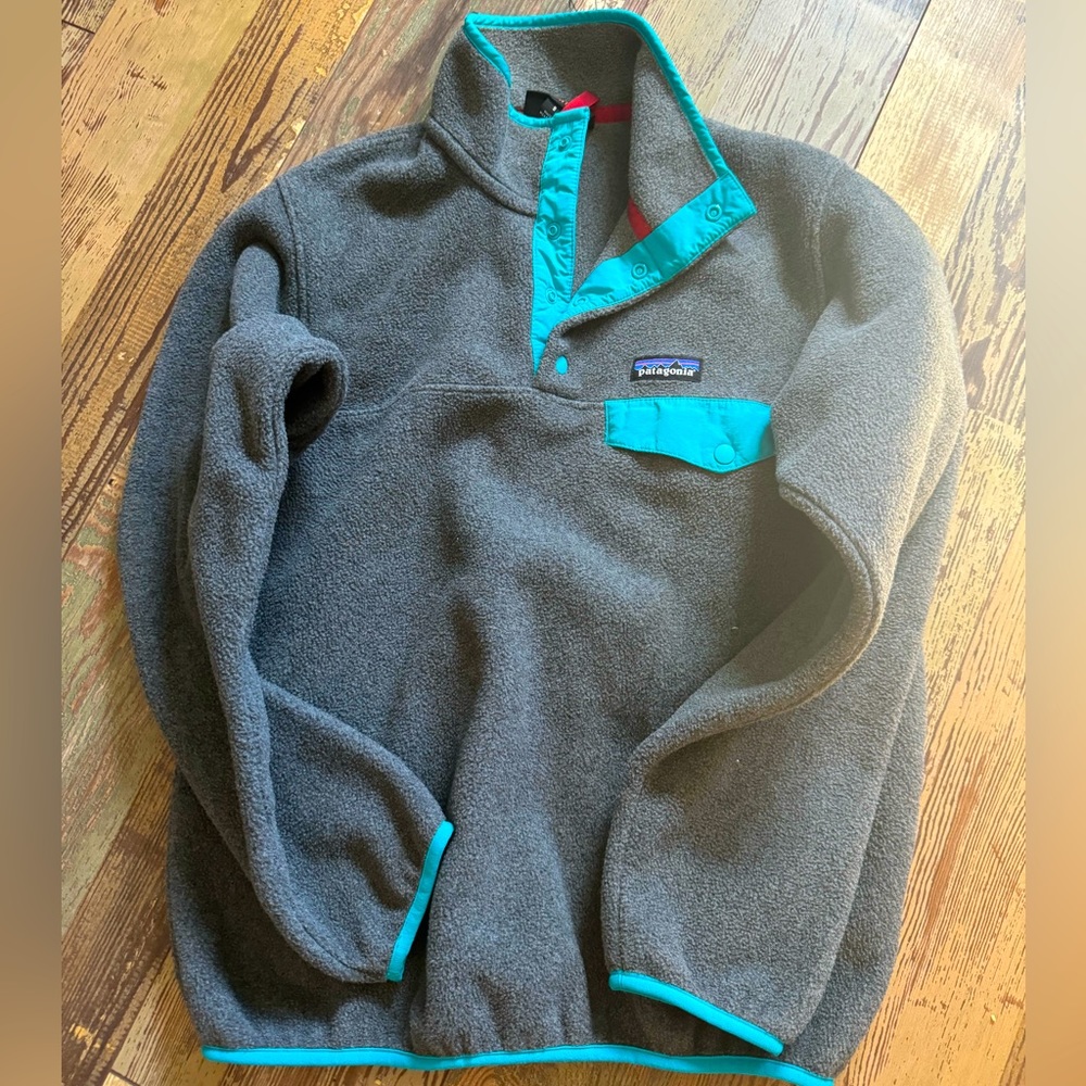 Patagonia Synchilla Lightweight Snap-T Fleece Pullover - Size Small